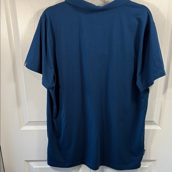 Mammut Blue Polo Shirt Classic Design Comfortable Fit - Picture 4 of 8